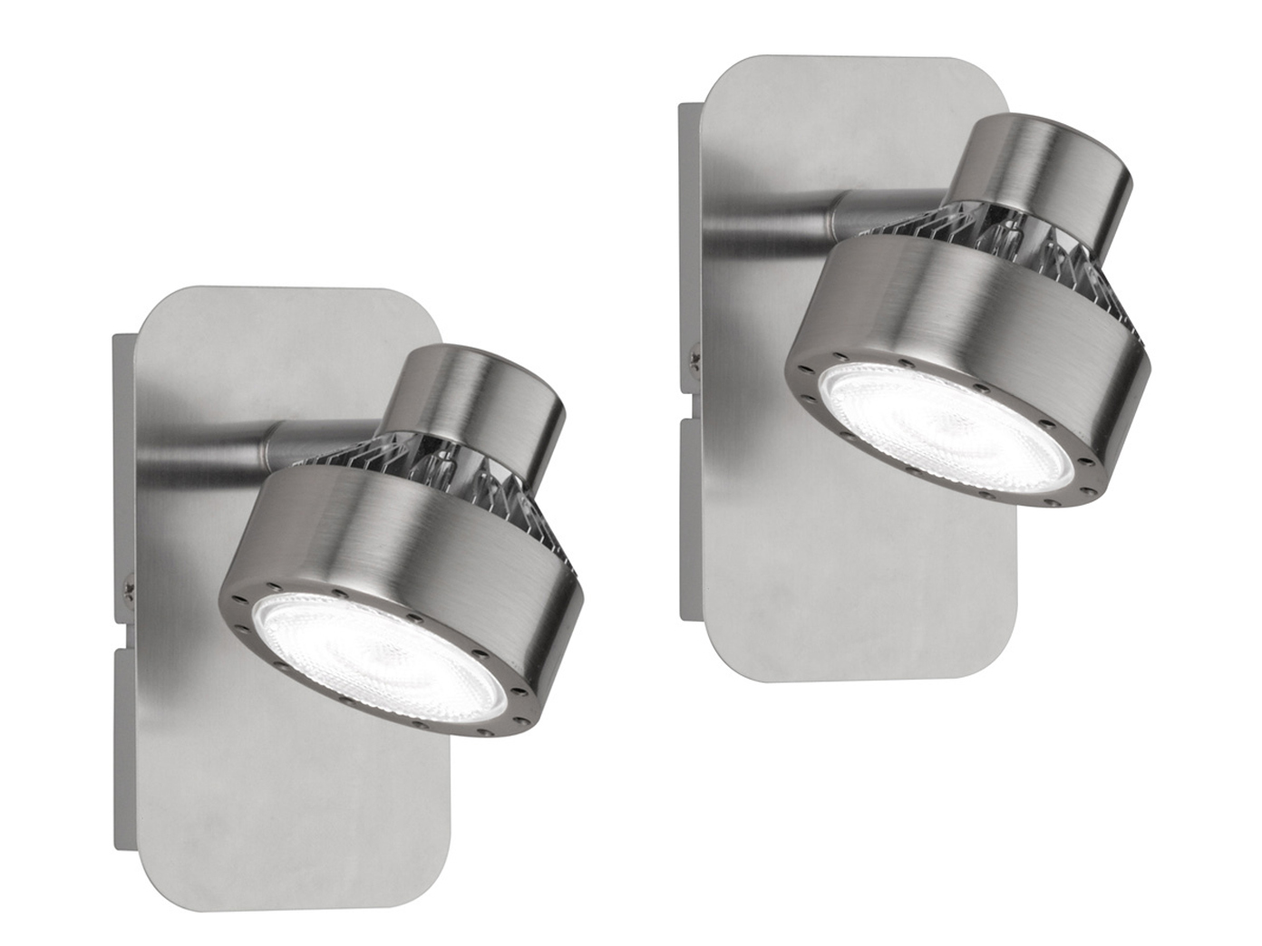 dimmbar Wandspot LED Spot Spot schwenkbar 2er Set LED Wandlampe LOCAL
