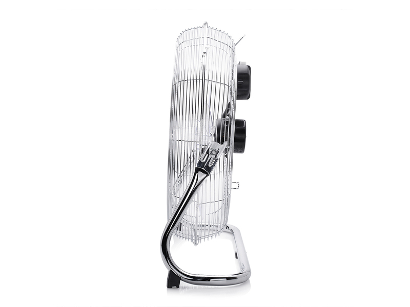 Deluxe Set Standventilator & Bodenventilator in Chrom 3 Stufen Ø 45cm