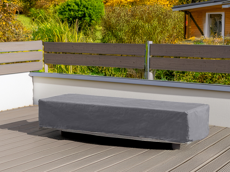 Gartenmöbel Schutzhülle für Sonnenliege 200x75cm, Abdeckhaube Gartenliege