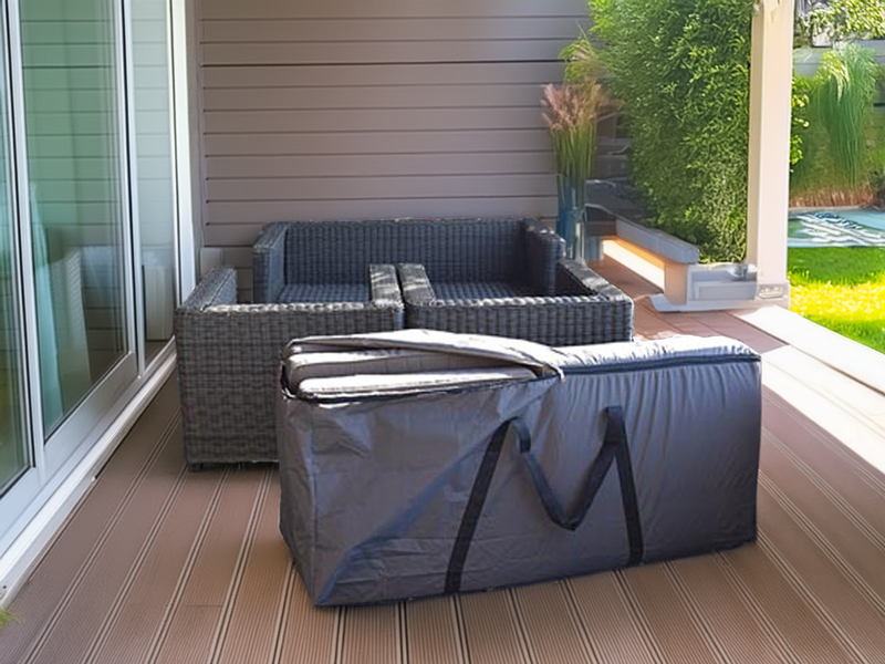 Schutzhülle für 4-6 Lounge Kissen, Polster, Auflagen, 200x75x60 cm