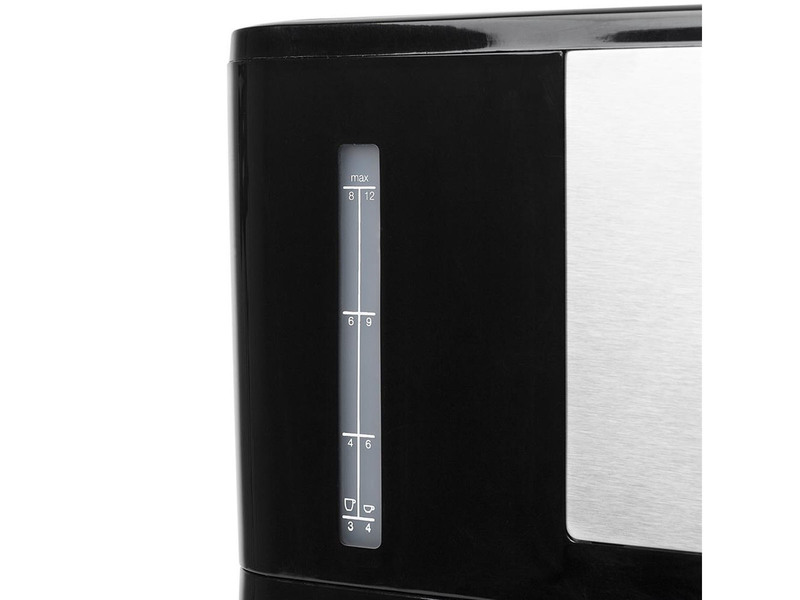 Kaffeemaschine mit Glaskanne für 12 Tassen & 2x Permanentfilter