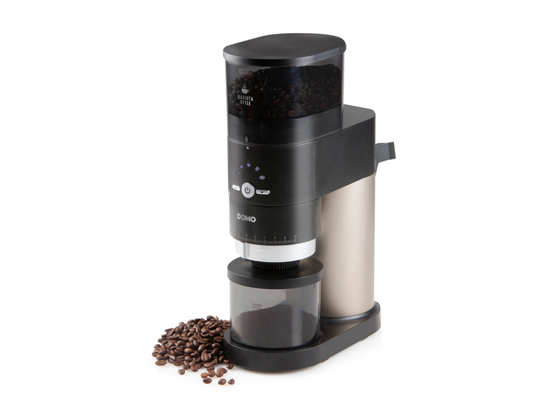 Kaffeemühle konisches Edelstahl Mahlwerk für 250g ganze Bohnen