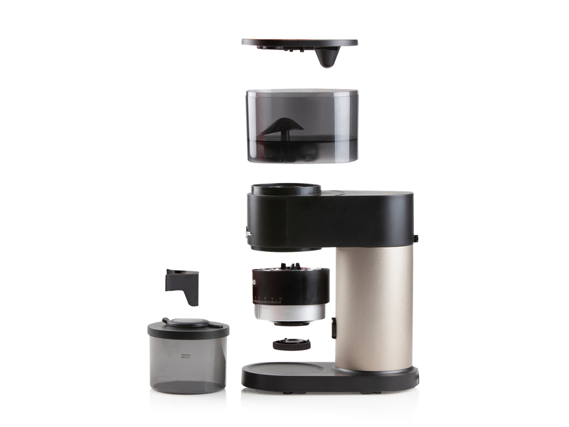 Kaffeemühle konisches Edelstahl Mahlwerk für 250g ganze Bohnen