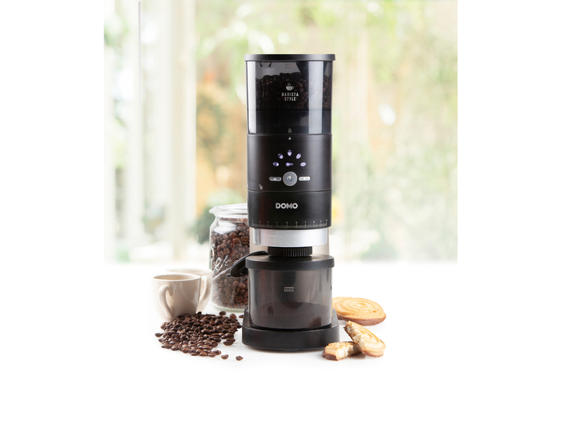Kaffeemühle konisches Edelstahl Mahlwerk für 250g ganze Bohnen