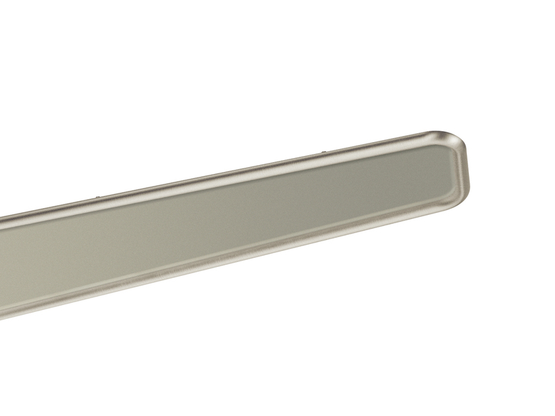 Deckenventilator XETY mit Licht und Fernbedienung, Silber, Ø 142cm