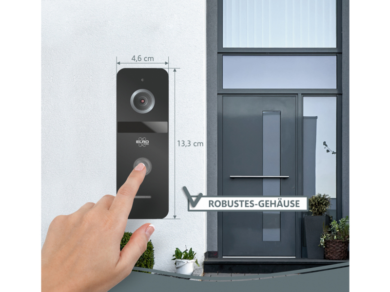 Video Türsprechanlage für 1 Familienhaus mit 7