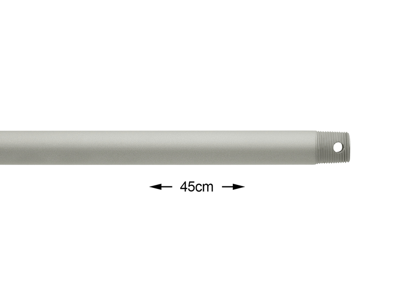 Deckenventilator mit Licht und Fernbedienung Silber, Ø 152cm