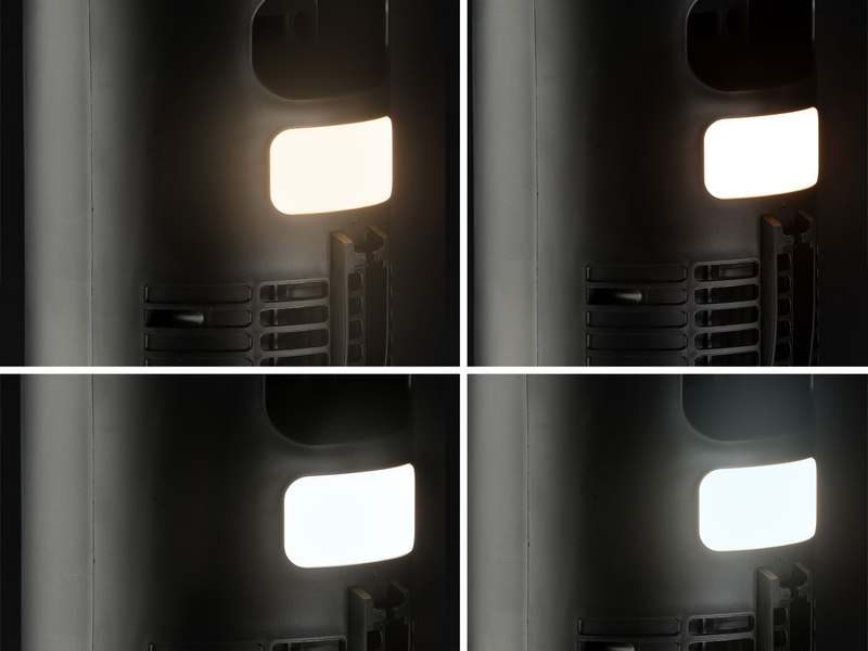 Säulenventilator mit Timer, Fernbedienung und Licht, Oszillation, Höhe 105,5cm