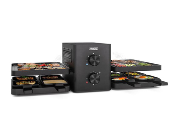 Raclette Grill Purify mit Luftfiltersystem, für 8 Personen, Beschichtung Keramik