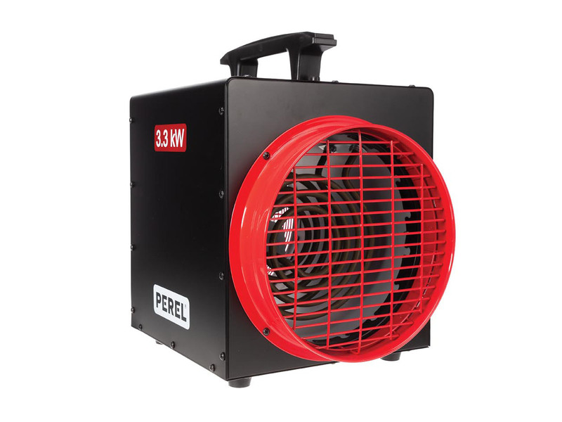 Elektrisches Heizgebläse mit Thermostat & Kühlfunktion, Werkstattheizung 3300W