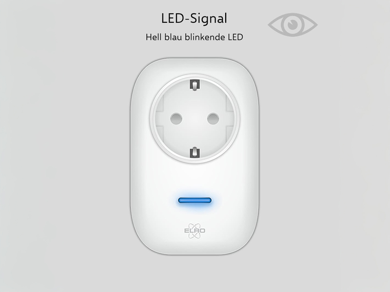 Funk Türklingel-Set, 2 Empfänger für die Steckdose, Kinetik Türtaster, Weiß