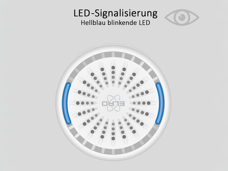 Funk Türklingel-Set, 2 Plug-in-Empfänger, Funkklingel wetterfest, Weiß