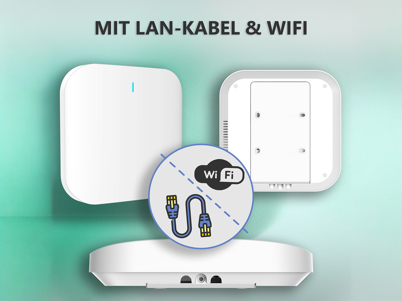 SMART HOME Alarmsystem mit Wifi & GSM Funktion Komplettset mit App