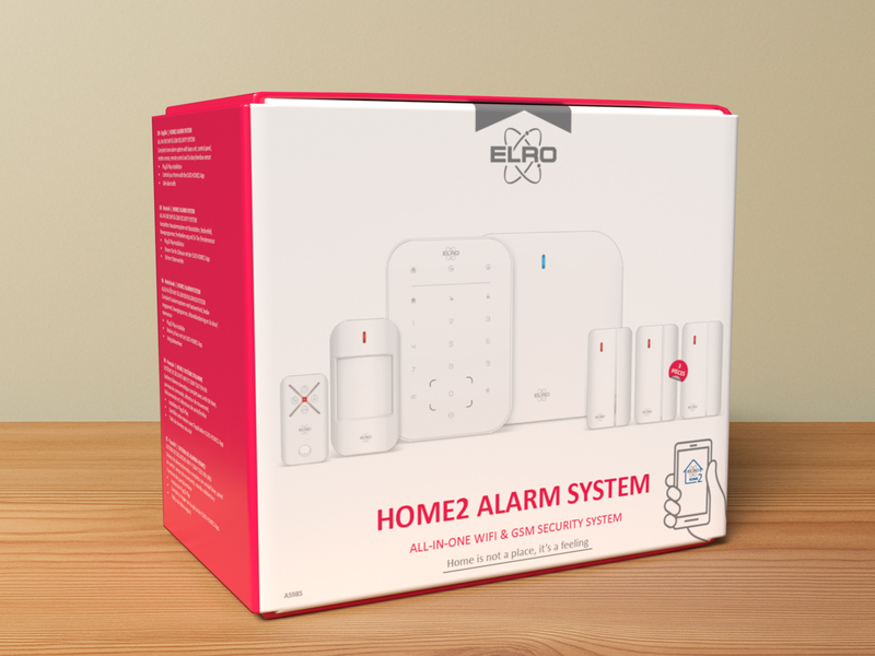 SMART HOME Alarmsystem mit Wifi & GSM Funktion Komplettset mit App