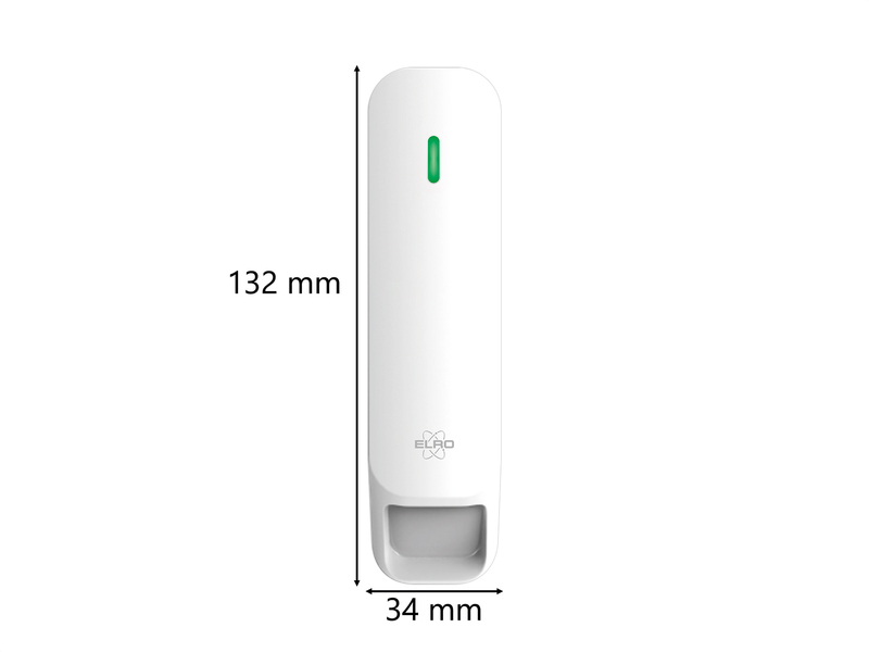 Vorhang-Bewegungsmelder für das ELRO AS98S Home2 Alarmsystem, Reichweite 12m/15°