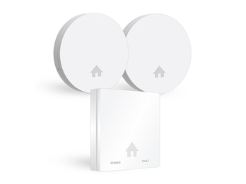 ELRO Brandschutzset: 2x Rauchmelder, 1x CO Melder mit 10 Jahres Batterien, flach