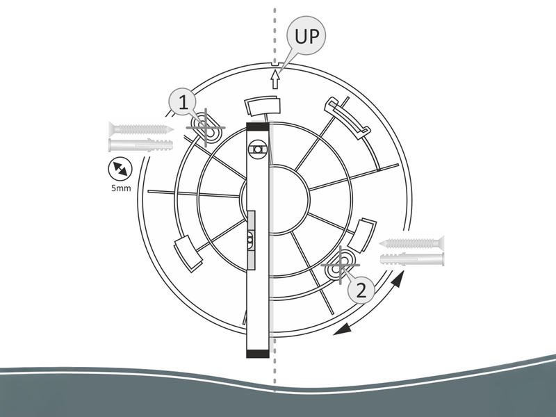 ELRO Brandschutzset: Rauchmelder und CO Melder mit 10 Jahres Batterien, flach