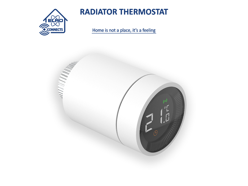 Smarter Heizung Thermostat für Heizkörper, digital für ELRO Connects System