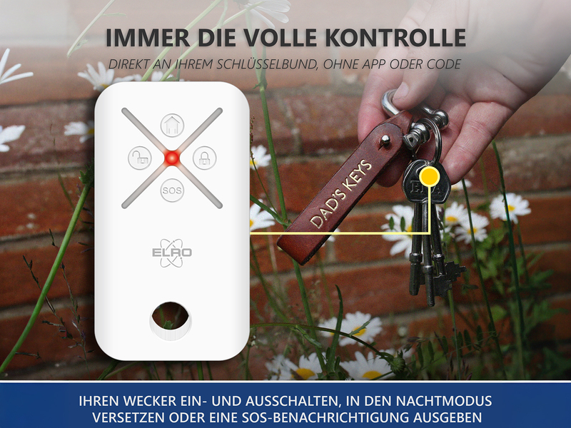 Fernbedienung für das ELRO AS98S Home2 Alarmsystem