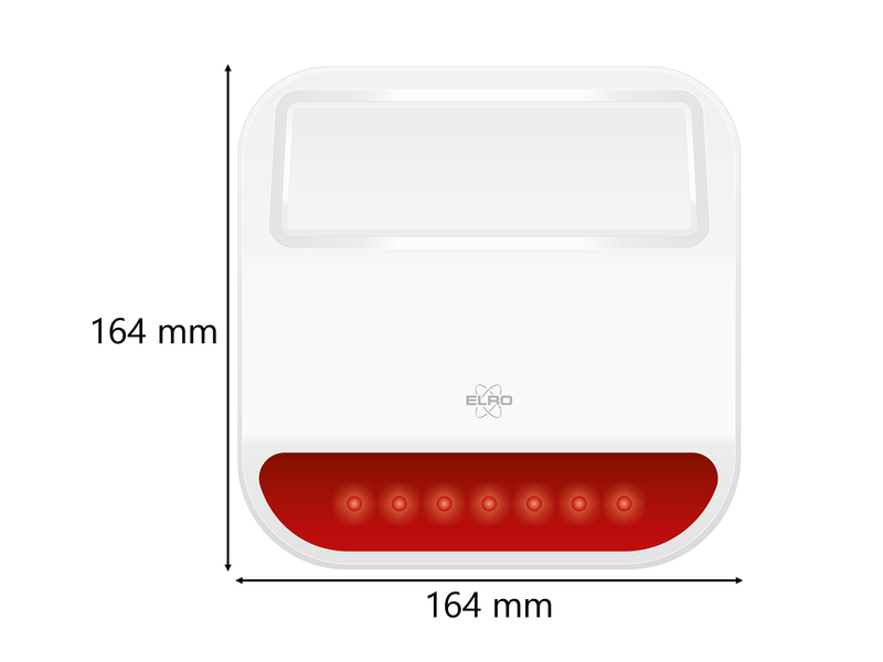 Außensirene für das ELRO AS98S Home2 Alarmsystem