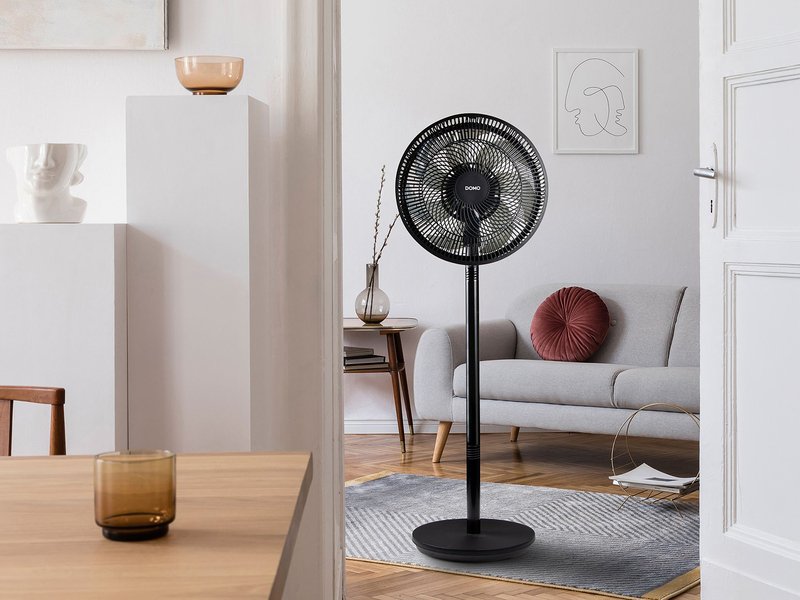 Standventilator / Tischventilator, leise, Oszillation, Höhe 68/91/116cm