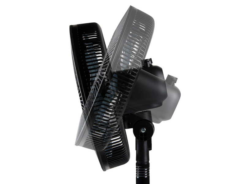 Standventilator / Tischventilator, leise, Oszillation, Höhe 68/91/116cm