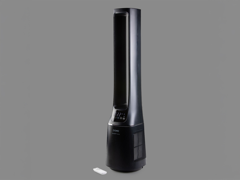 Oszillierender Turmventilator & Luftreiniger mit Fernbedienung & Timer, H: 105cm