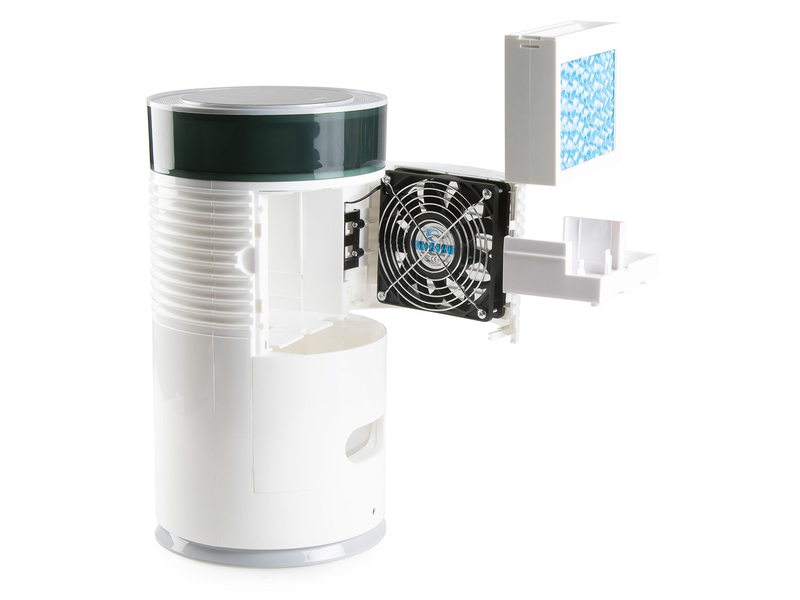 Ventilator Luftkühler mit Wasserkühlung & Luftbefeuchter Timer Oszillation 38cm