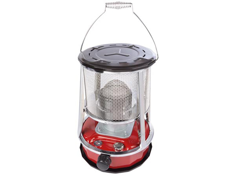 Petroleum Heizung mit Ersatzdocht, für bis zu 18m³, Tank 4,6L für bis zu 18h