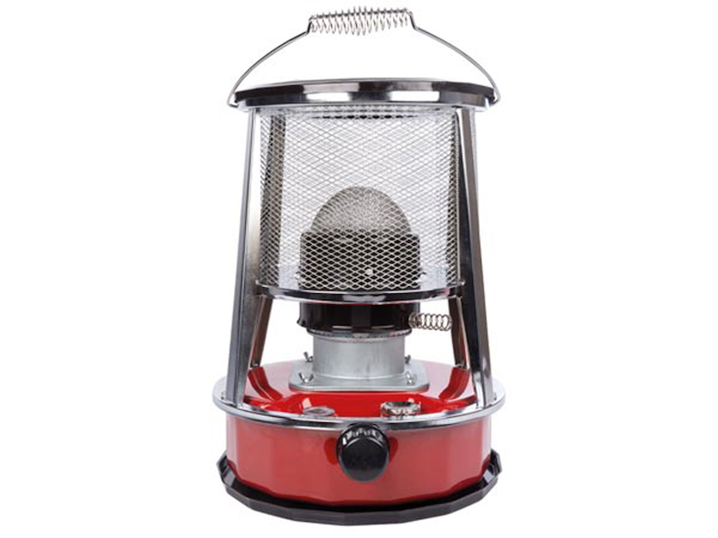 Petroleum Heizung mit Ersatzdocht, für bis zu 18m³, Tank 4,6L für bis zu 18h