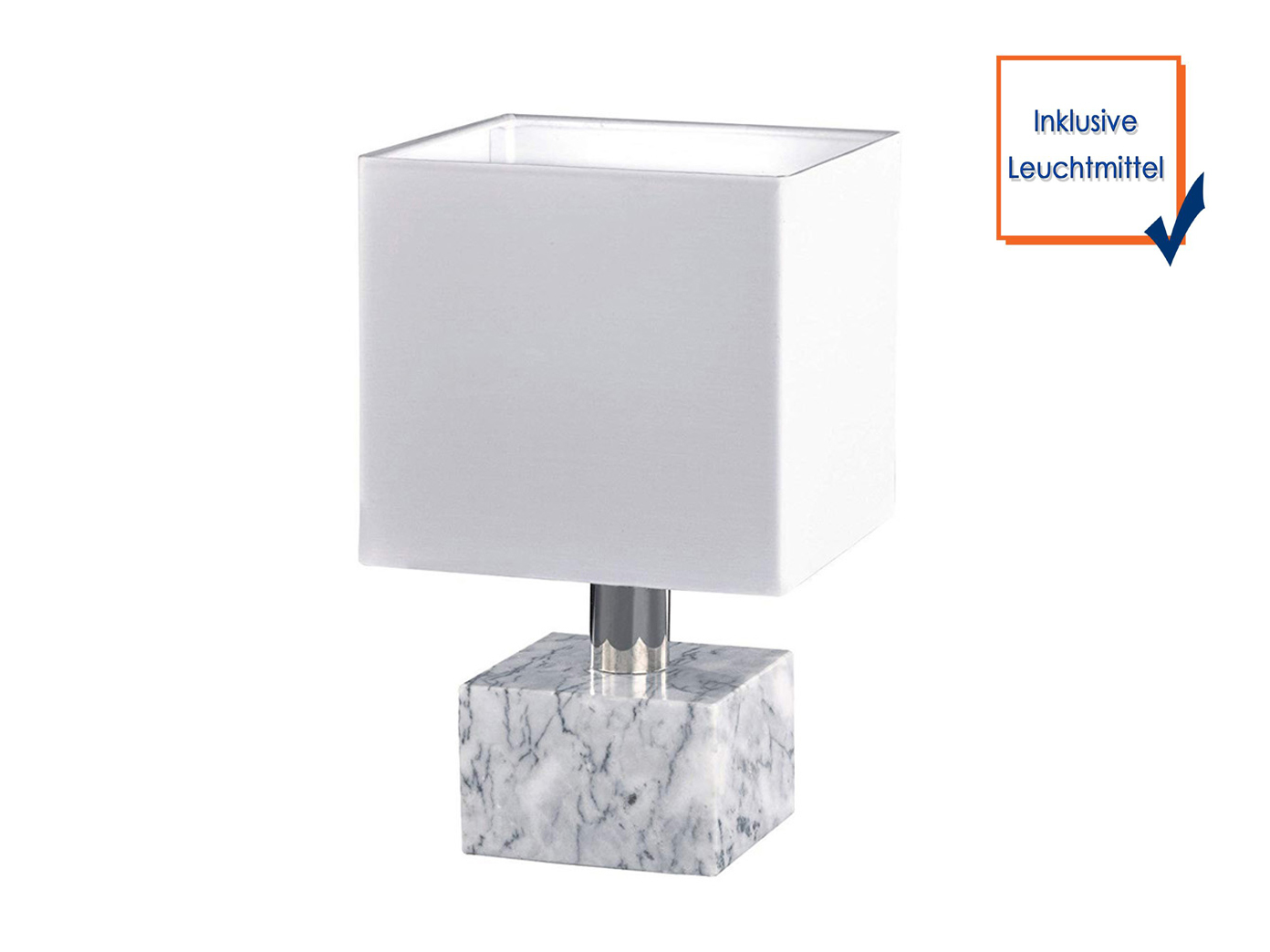 LED quadrati soggiorno lampada lampada lampada mix di materiali Marmo & tessuto schermo in bianco be682d LED quadrati soggiorno lampada lampada lampada mix di materiali Marmo & tessuto schermo in bianco be682d