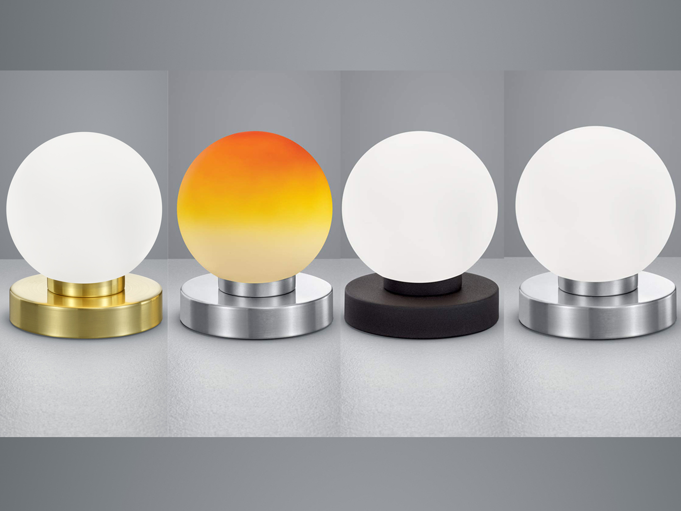 Meine Wunschleuchte LED Tischlampe Kugel mit orangem GLAS Lampenschirm Touch Dimmer Wohnraumleuchten ab 21,49 € (August 2026) | Vergleiche 4 Angebote auf Meine Wunschleuchte LED Tischlampe Kugel mit orangem GLAS Lampenschirm Touch Dimmer Wohnraumleuchten ab 21,49 € (August 2026) | Vergleiche 4 Angebote auf