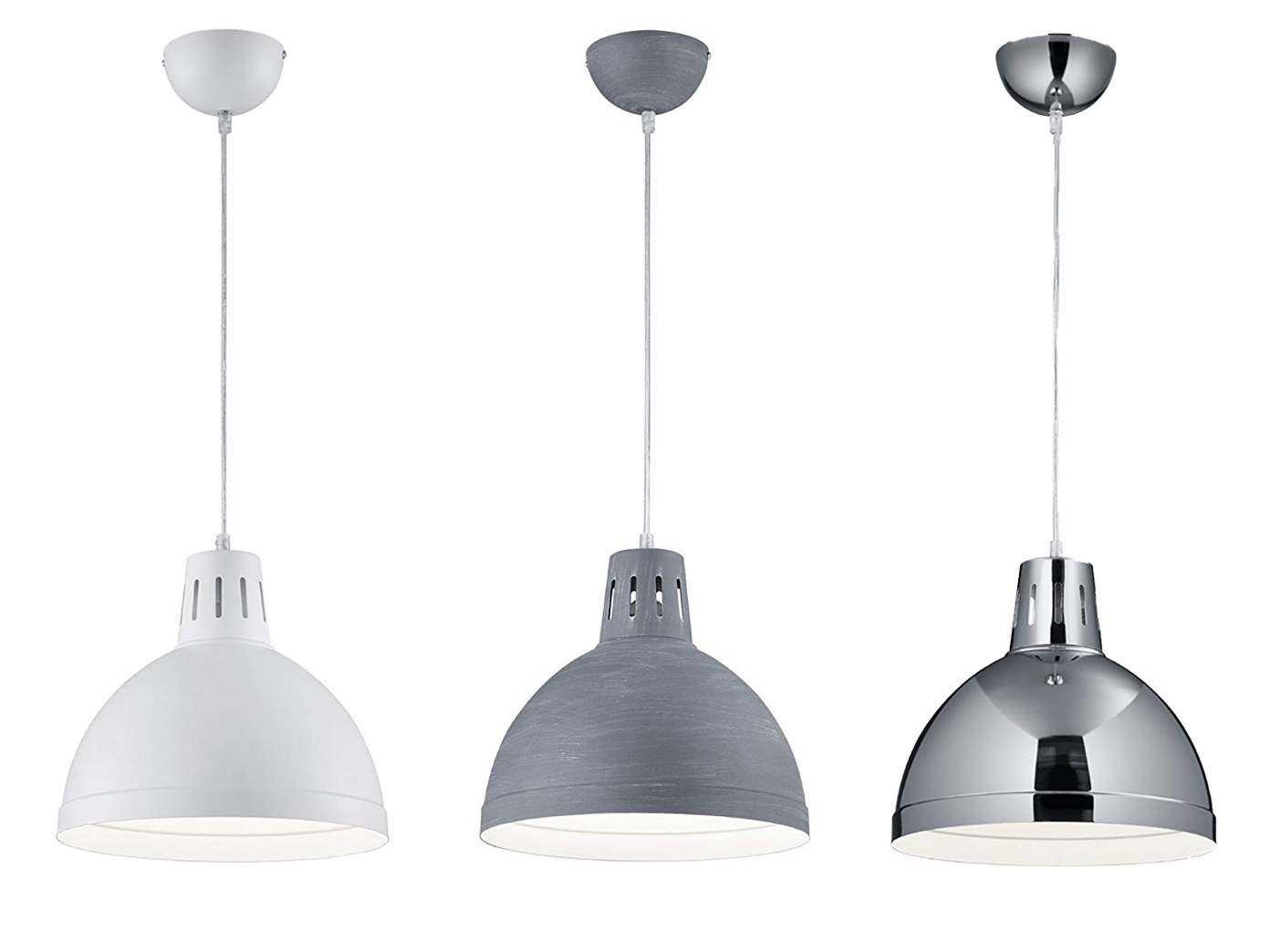 Vintage Pendelleuchte einflammig Industriedesign