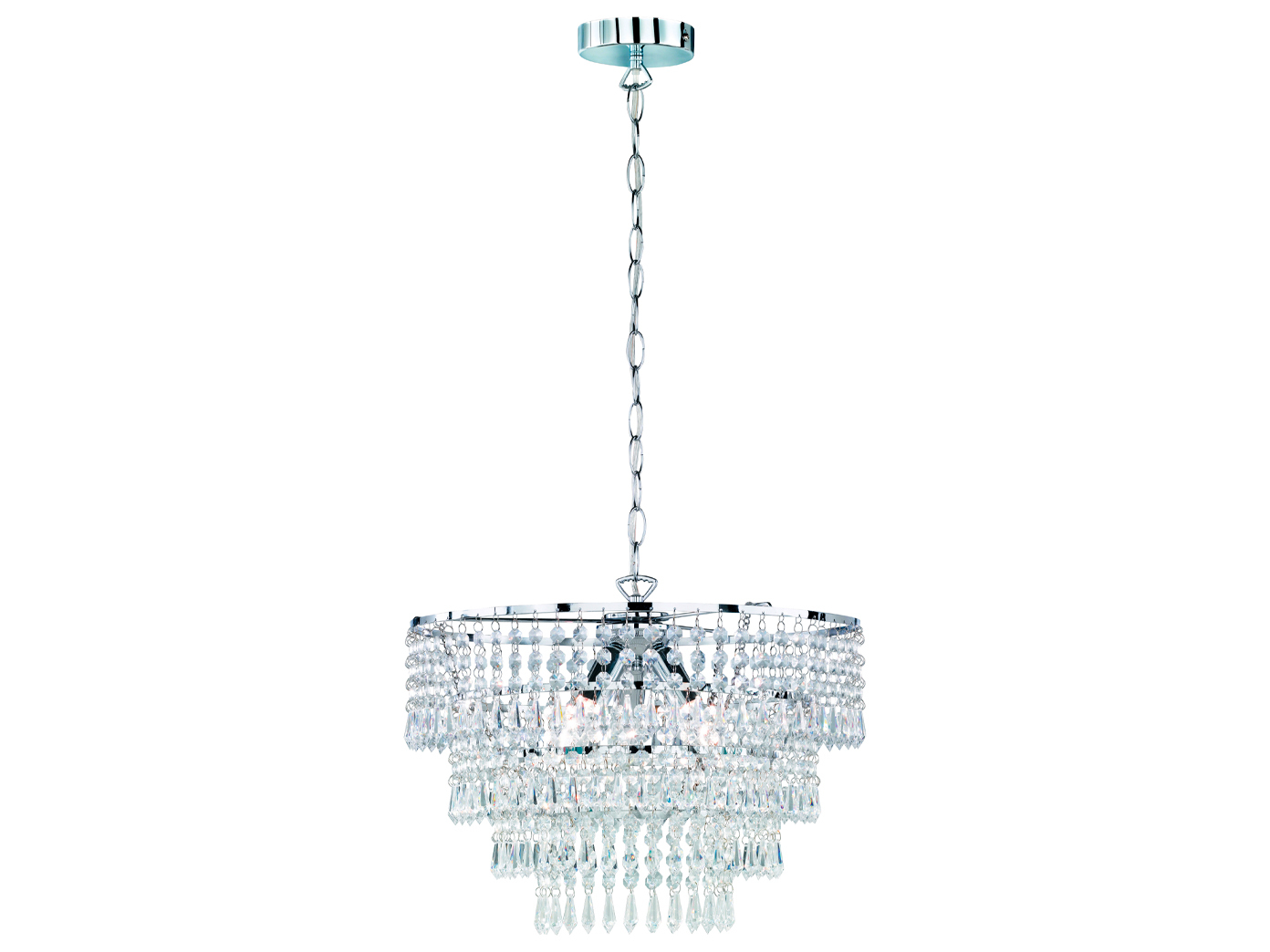 LED Kristalllampen aus Acryl Kronleuchter hängend für Wohnzimmer