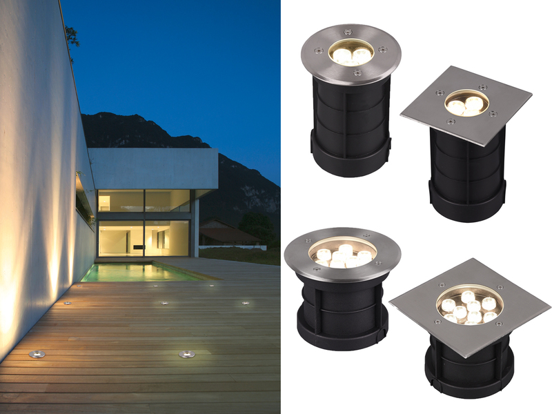 LED Bodenspots Außenbereich Outdoor Bodenleuchten außen Gartenlampen