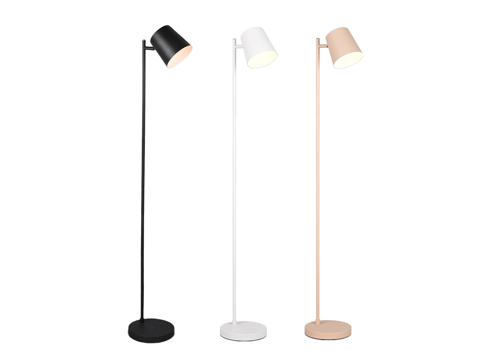 FUYO Solar Stehlampe Außen, LED Stehleuchten mit Lichtsensor, 4-fach FUYO Solar Stehlampe Außen, LED Stehleuchten mit Lichtsensor, 4-fach