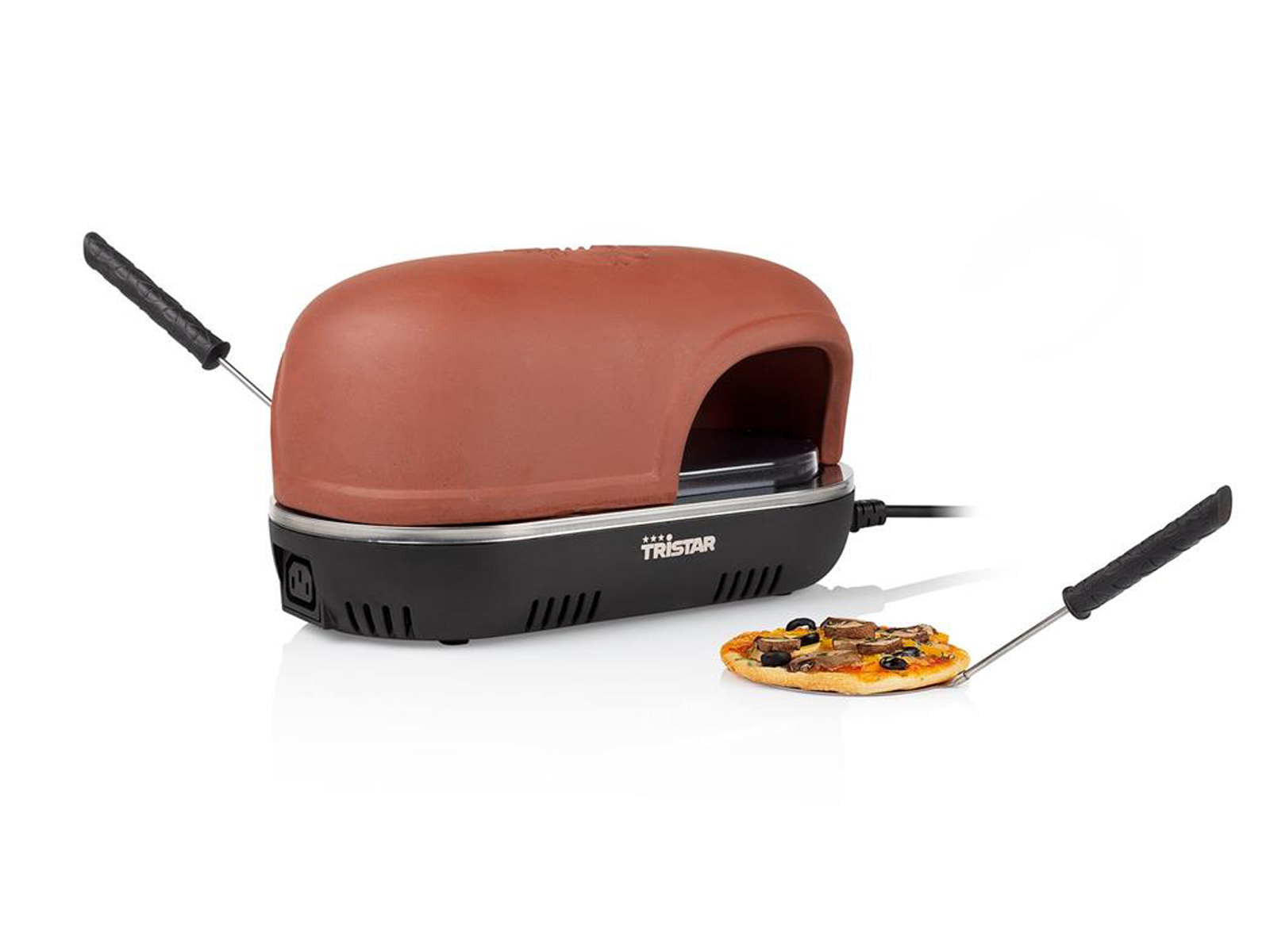 Pizzaofen für 4/6/8 Personen Zuhause Flammkuchenbackofen, Pizzabäcker Pizzamaker - Bild 15 von 16