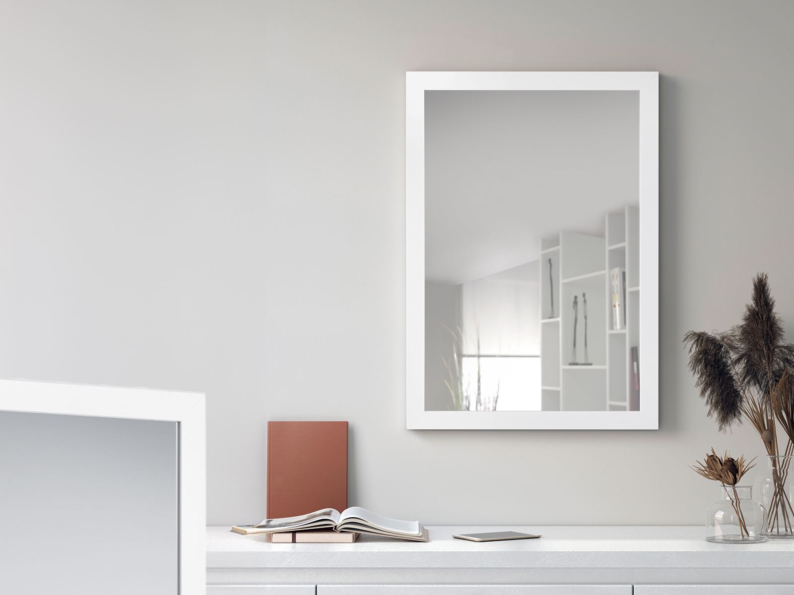 Espejo de pared clásico fresco espejo de dormitorio para cómoda y encima de la cama - Imagen 16 de 16