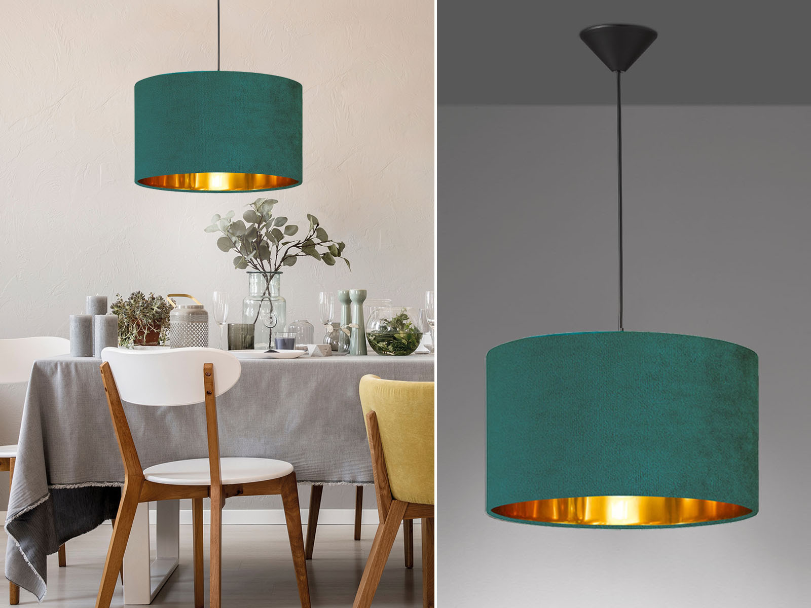 Designklassiker Hängelampen für über Esstisch & kleine Lampenschirm Tischlampen - Bild 16 von 16