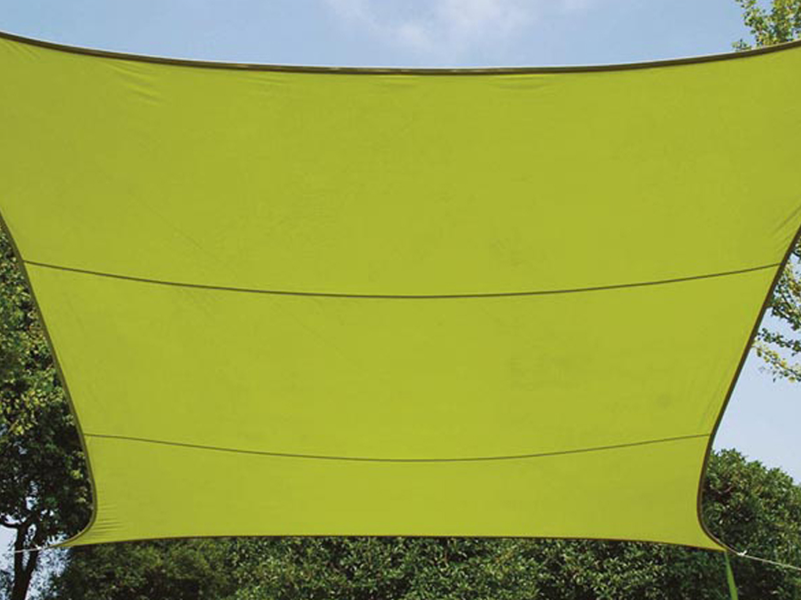 PARASOLE PROTEZIONE ANTIPIOGGIA Perel, Lime verde, 500 x 500 cm, resistente all'acqua PARASOLE PROTEZIONE ANTIPIOGGIA Perel, Lime verde, 500 x 500 cm, resistente all'acqua