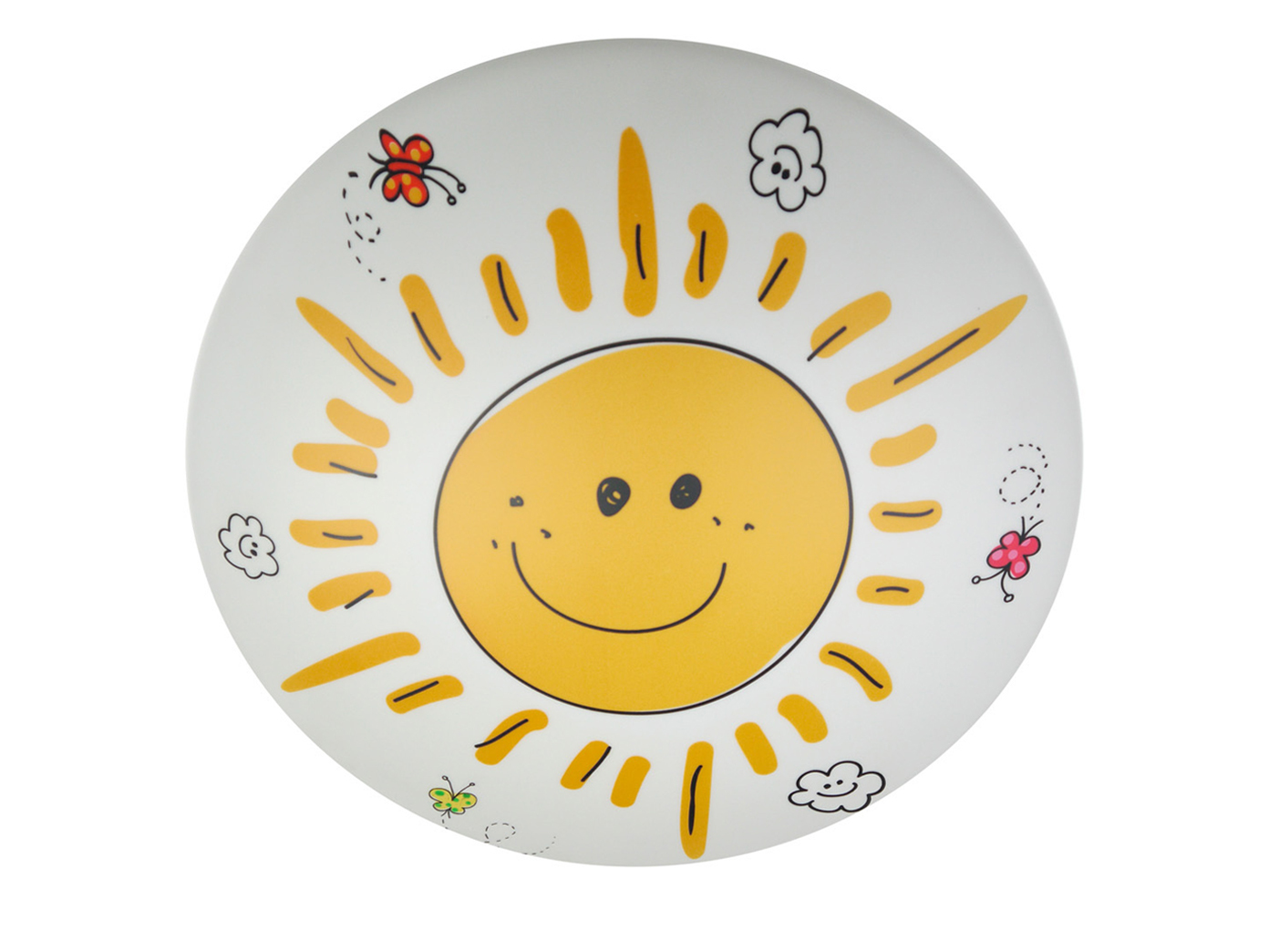 Fröhliche Deckenschale SUNNY Deckenleuchte (Ø 35cm) mit bruchsicherem Schirm