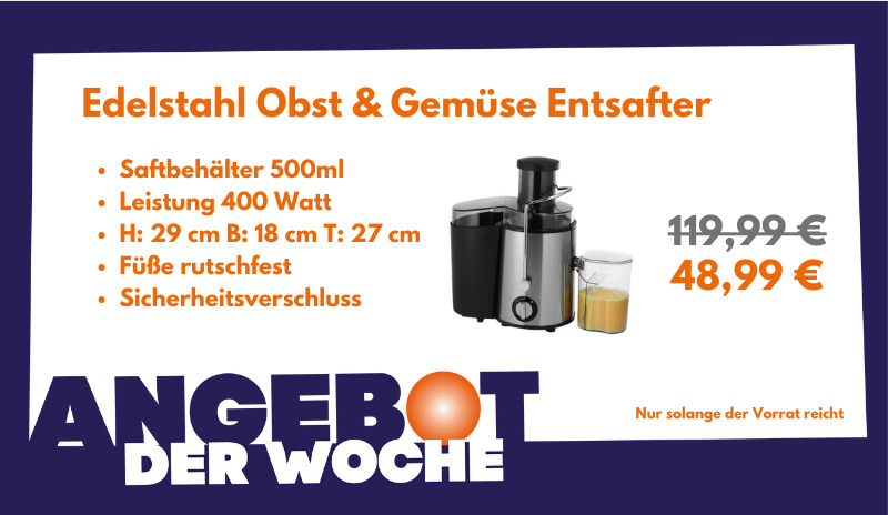 Angebot der Woche